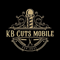 Barber logo with ornate design elements.
